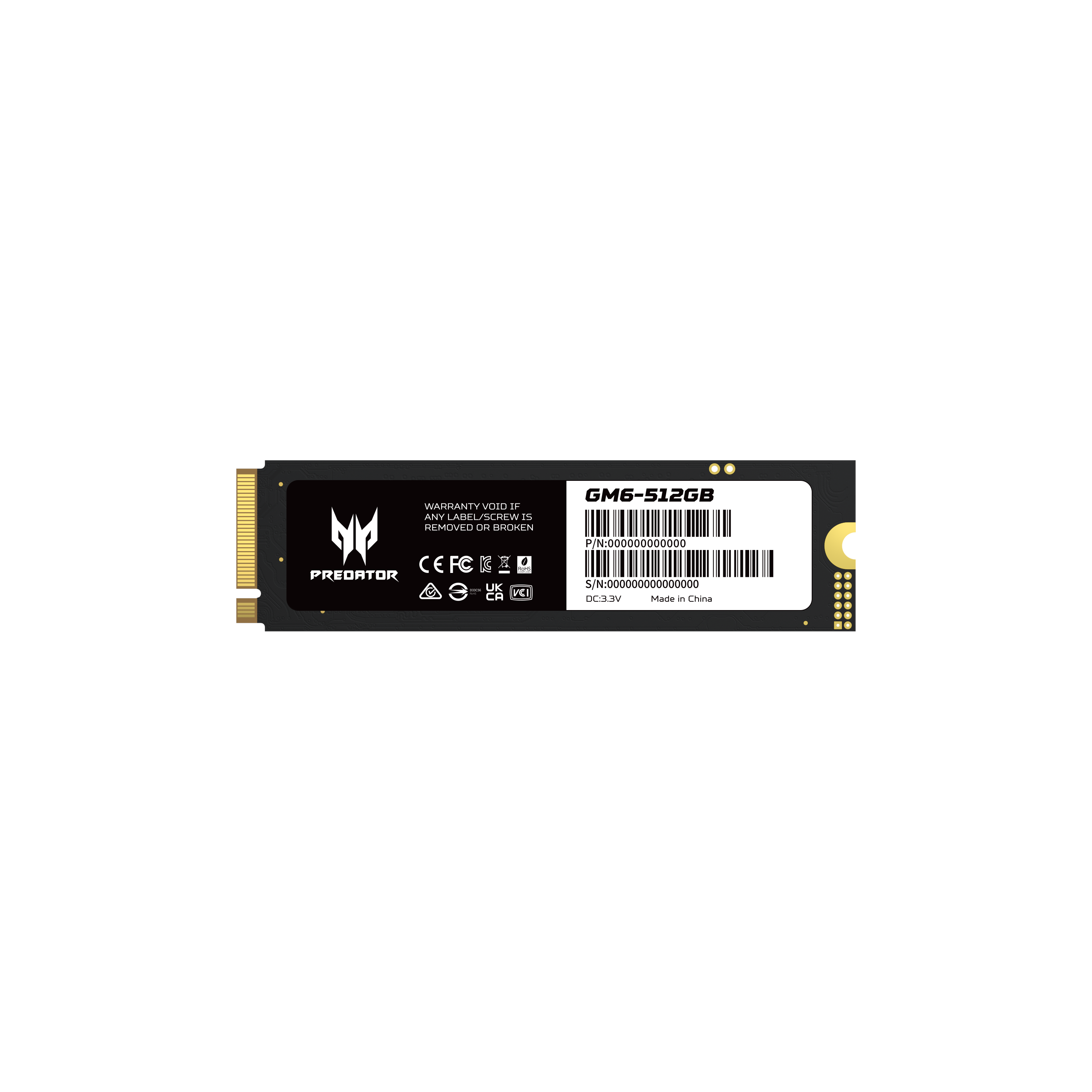 GM6 PCIe4.0 M.2固态硬盘