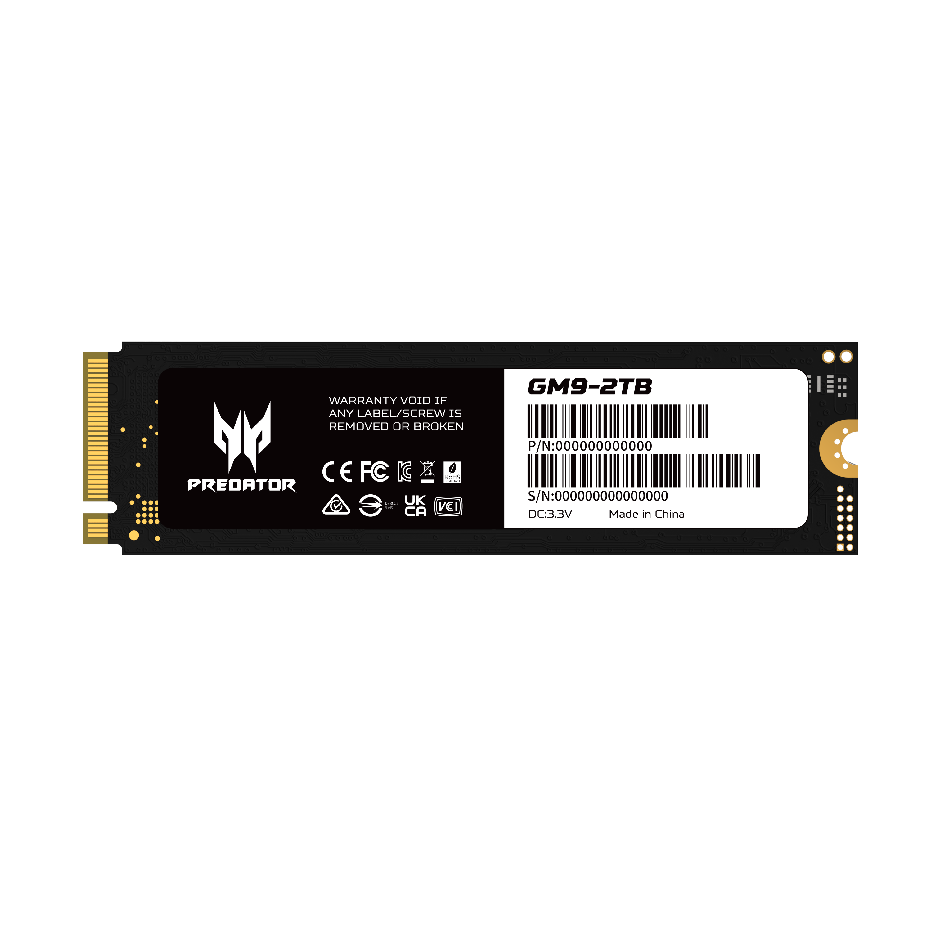 GM9 PCIe5.0 M.2固态硬盘